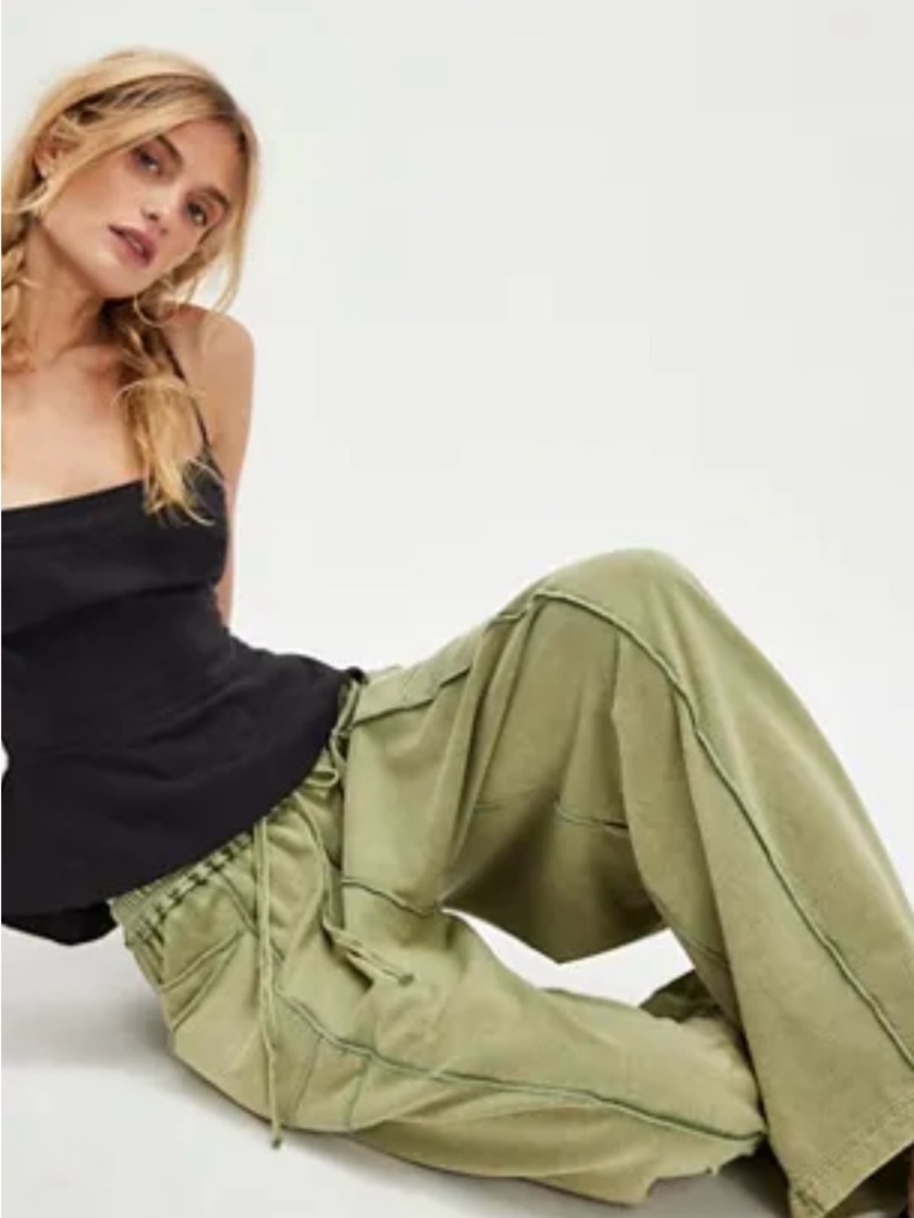 FREE PEOPLE Kaiden Pull-On Barrel Pants